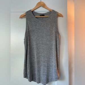 GAP Heather Gray Sleeveless Knit Tank